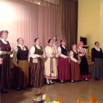 Lieldienas Zantes pagastā ieskandina folkloras kopa " Vācelīte" 