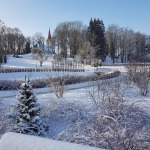 Sandras Liepiņas foto “Promenāde ziemā” (3. vieta)