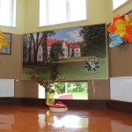 Vānes pamatskolā svaigi krāsotas grīdas